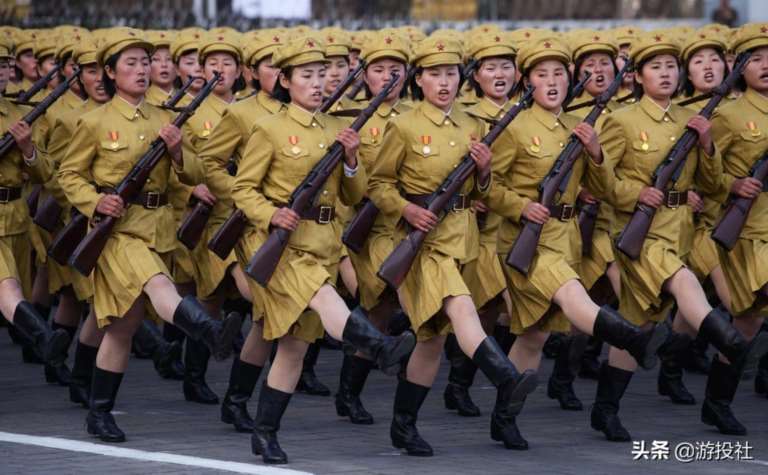 各个国家阅兵中的女兵方阵，正脸高清大图，来阅兵了