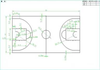 篮球架的篮板下沿高度是多少，标准篮球场地的尺寸是如何