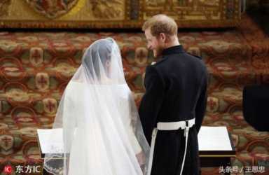 英国哈里王子梅根-马克尔举行婚礼，经典一吻惊天动地，世界瞩目