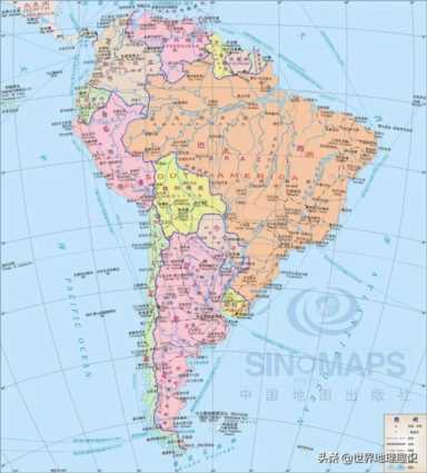 南美有哪几个国家（北美洲所有的国家名称及简称）