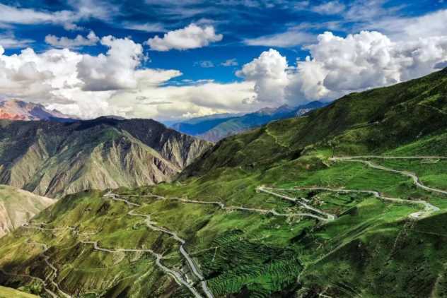 10天自驾游西藏，318国道经典路线，附里程、海拔、风光详解
