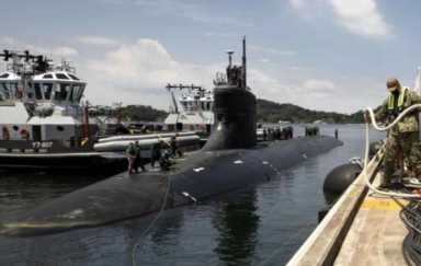 美核潜艇“康涅狄格”号在南海发生撞击事故