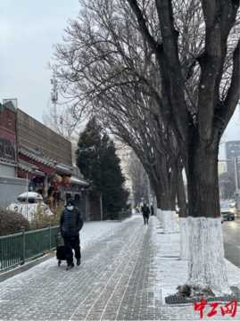 2022年北京初雪来啦