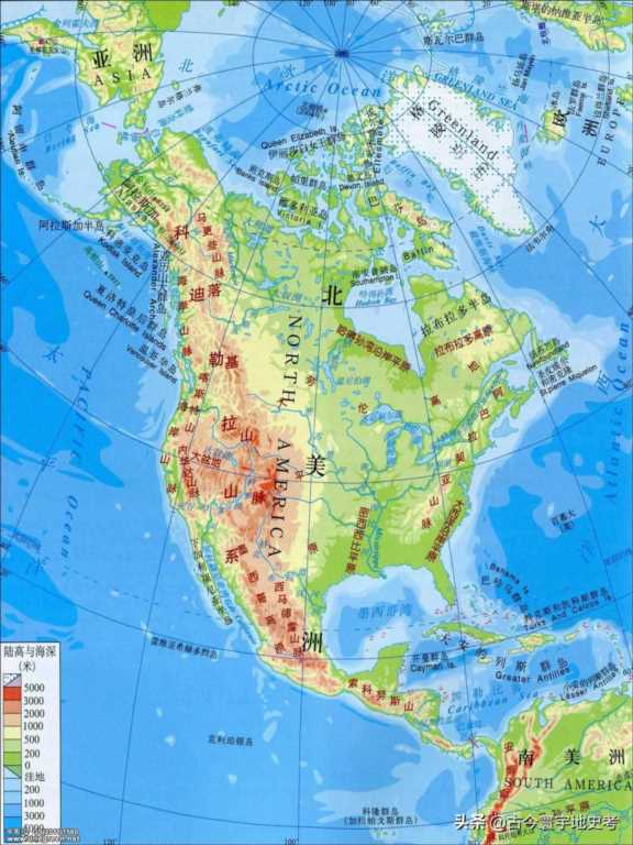 北美洲有哪些国家（北美洲、南美洲和大洋洲各国行政区划图）