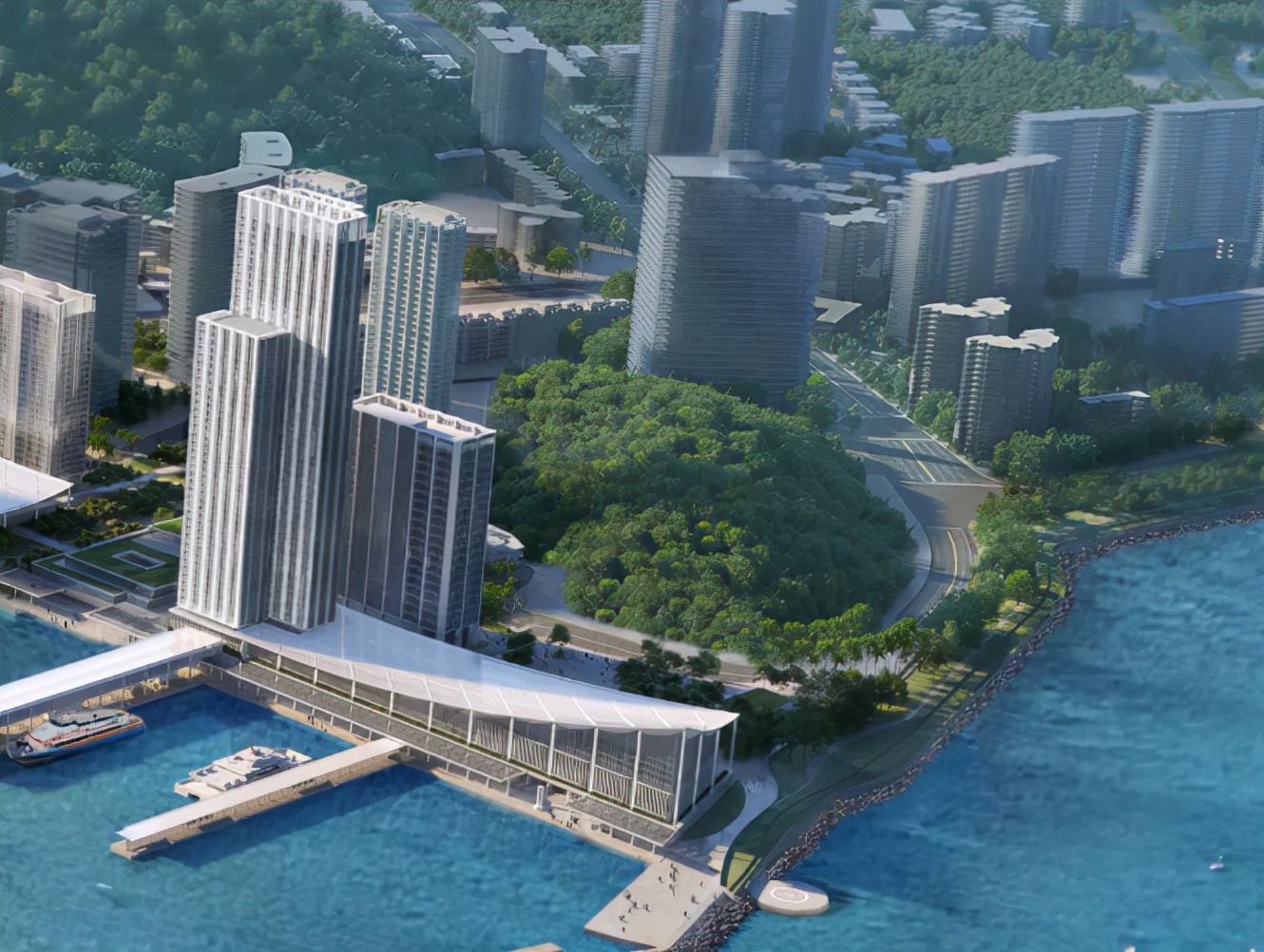 九洲港新住宅项目来袭，新香洲文化综合体曝光！珠海多个片区升级