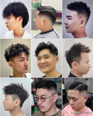 男生时尚发型图片（100多款男士发型）(13)