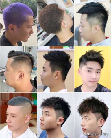 男生时尚发型图片（100多款男士发型）(15)