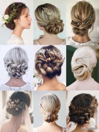 新娘造型图片发型（30款各式新娘发型）(4)