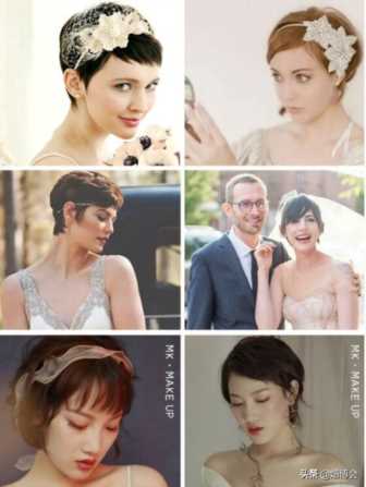 新娘造型图片发型（30款各式新娘发型）(7)