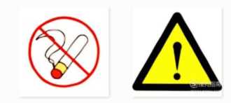 教你画禁止吸烟和注意危险标志(简单的禁烟日怎么画)