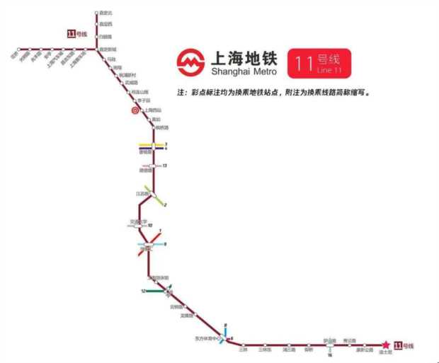 「上海轨道交通」小科普——上海轨道交通11号线