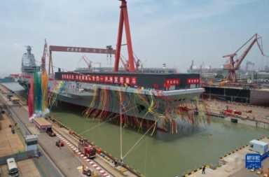 福建舰参数尺寸，中国第三艘航母宽长度多少米