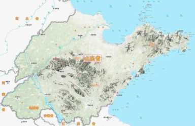 辽东半岛地图，山东省地图2022年地图修订版