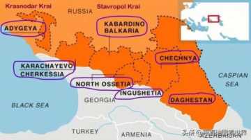 高加索地区有哪些国家，北高加索和南高加索的区别在哪