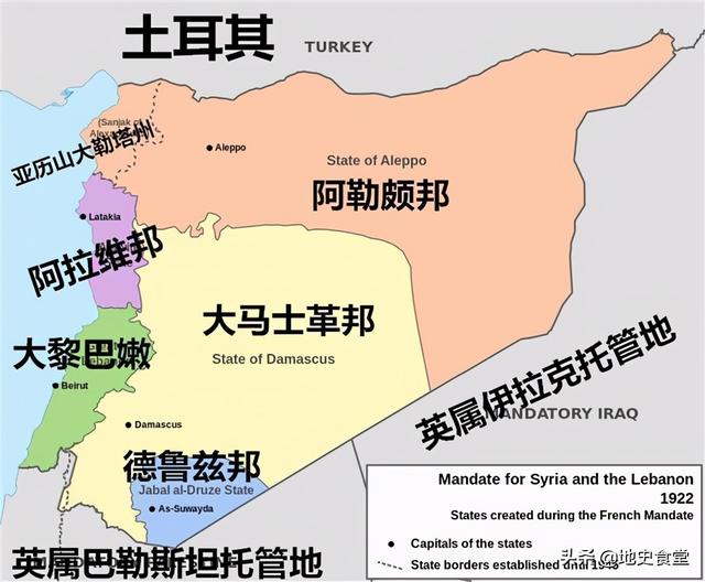 叙利亚地图位置及周边国家