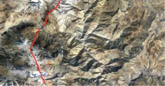 中印边境实际控制线，中印边界争端在喜马拉雅山脉的位置