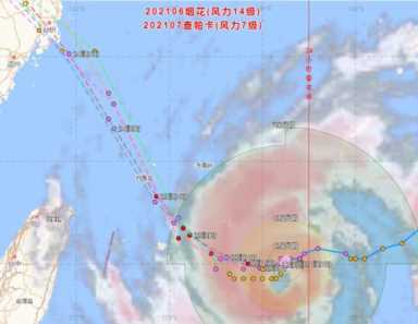 台州台风最新消息台风路径，台风烟花最新位置中国气象局