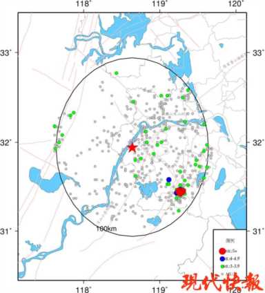 南京地震了吗，南京发生地震的概率