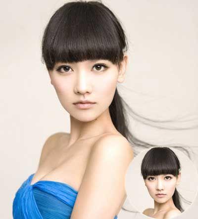 非主流女生发型图片，非主流发型斜刘海女生