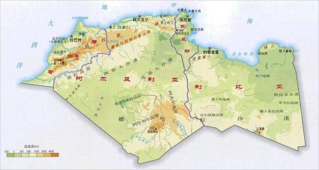 摩洛哥世界地图，摩洛哥王国在哪个位置