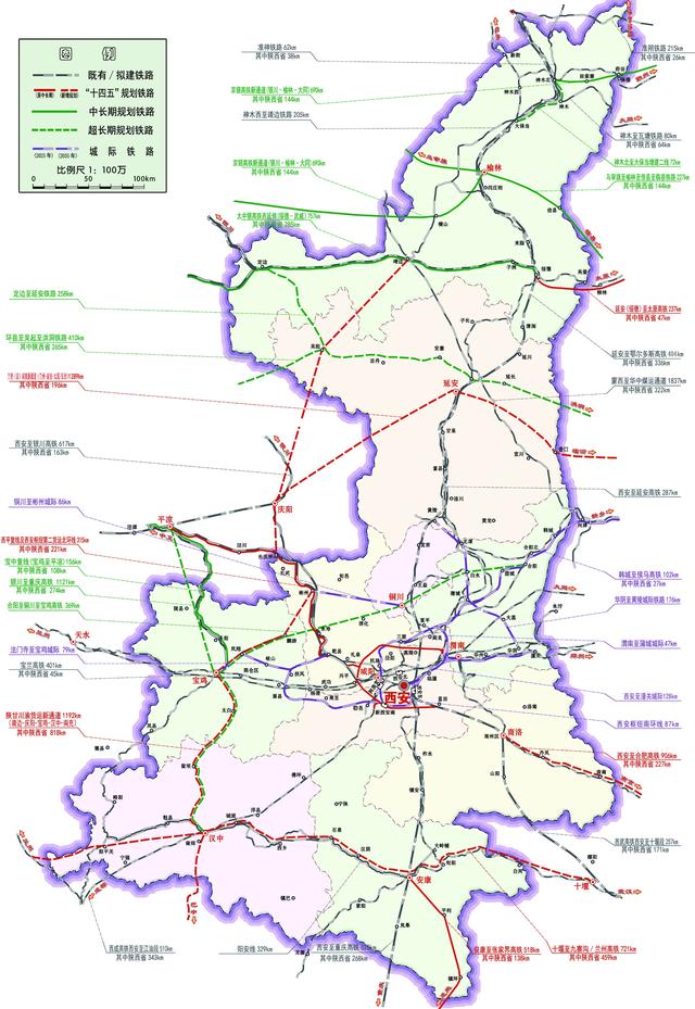中国铁路规划图，阿拉善盟高铁最新消息