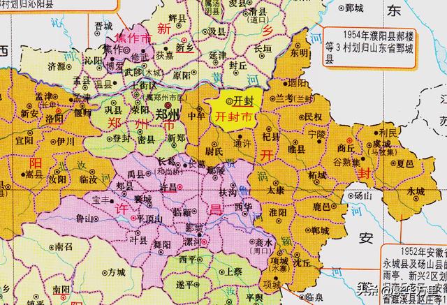 河南省会是哪个城市，河南12个地级市区划调整