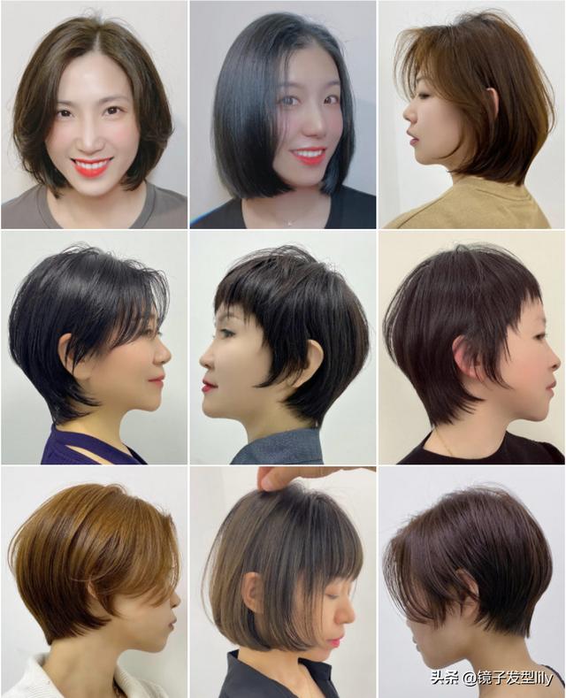 最新流行短发锯齿刘海露耳波波头，立秋剪头发有什么讲究