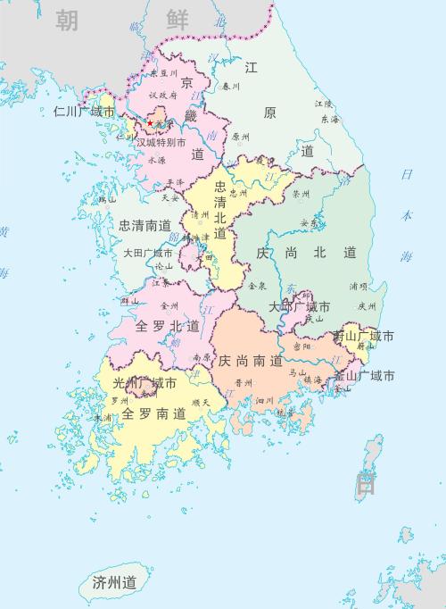 韩国国土面积到底是大还是小？