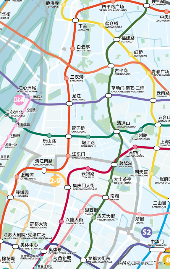 「转载」过目即震撼！南京轨道交通远期规划线路图2035