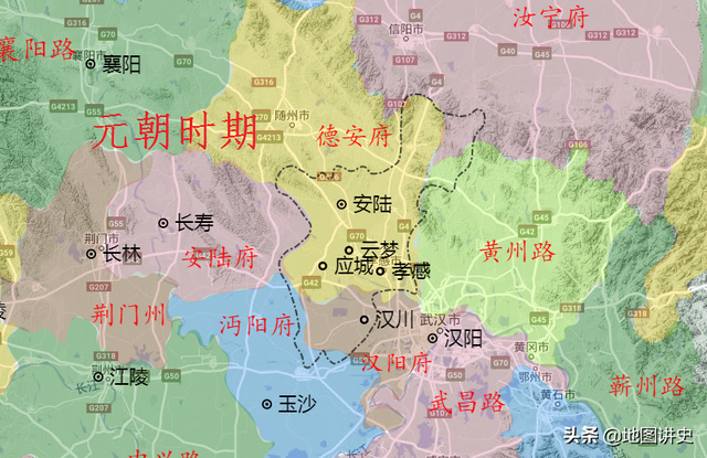 孝感市行政区划史，安陆长期为中心，汉川武汉更亲近