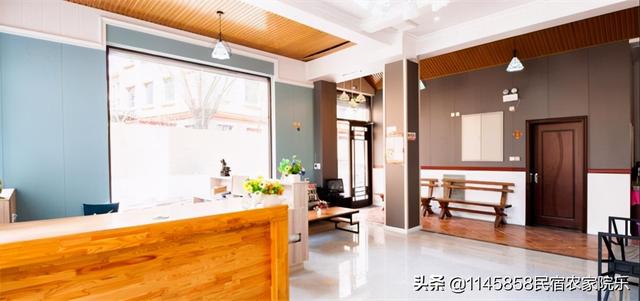 北戴河刘庄莱悦旅馆，刘庄民宿区最干净且房间风格多样，紧邻夜市