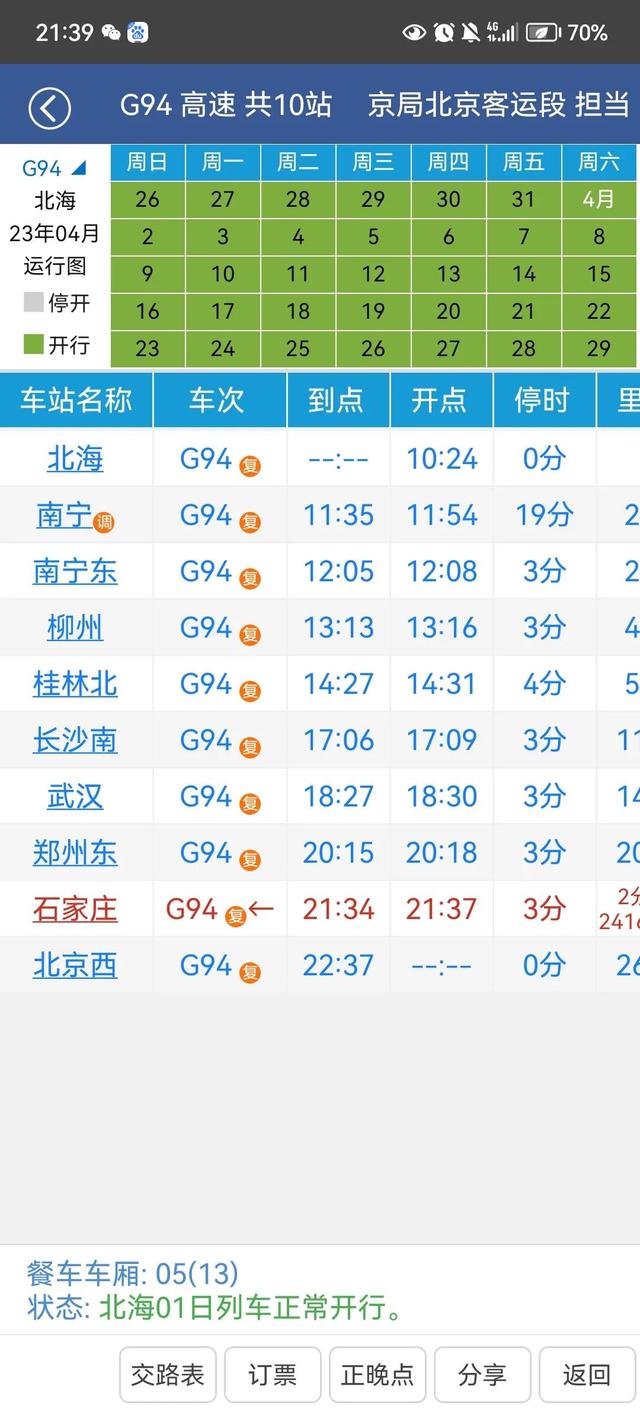 运行距离最长的旅客列车之一：从广西北海至首都北京