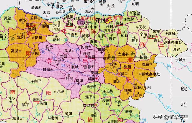 河南省会是哪个城市，河南12个地级市区划调整