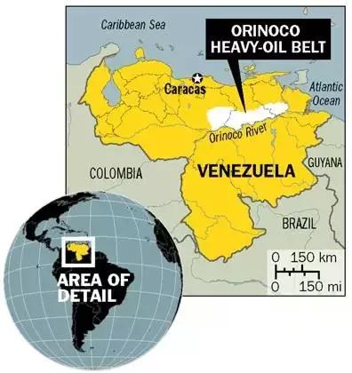 宾汉峡谷铜矿场外太空图，委内瑞拉最大的石油出口港