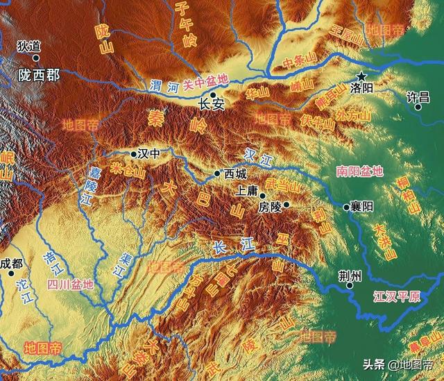 如果秦岭淮河调换位置，历史会发生什么？