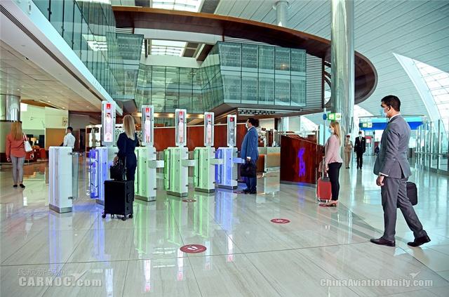 阿联酋航空在迪拜机场推出一体化生物识别便捷通道