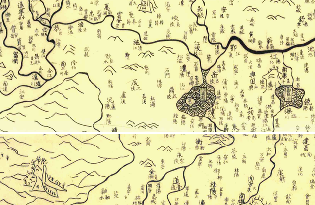 怀化史话：古怀化地图，这里有你家吗？