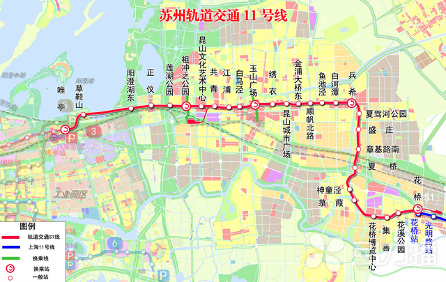 无缝衔接上海地铁！苏州地铁11号线今年年中开通初期运营