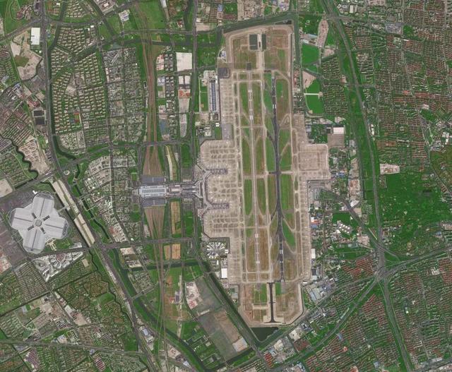 卫星地图 —— 虹桥机场