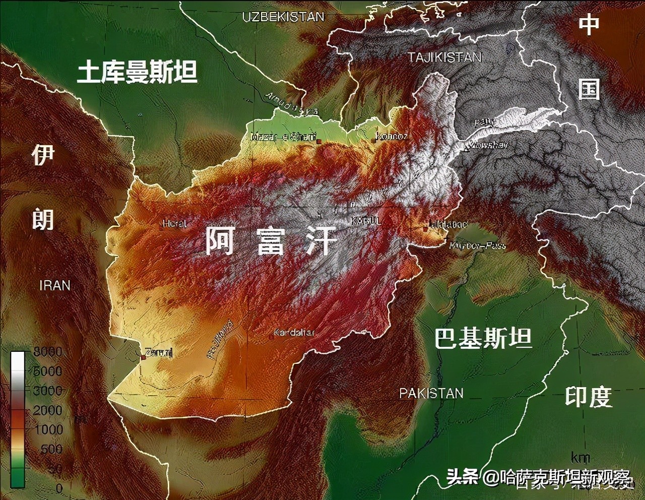 阿富汗属于中亚还是西亚？这里面的学问有点大