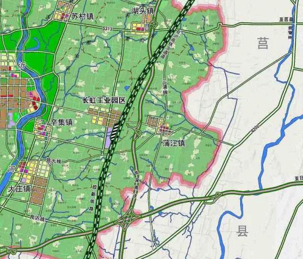 京沪高铁二线沂南县最新规划图，沂南地图查询沂南县行政区划地图